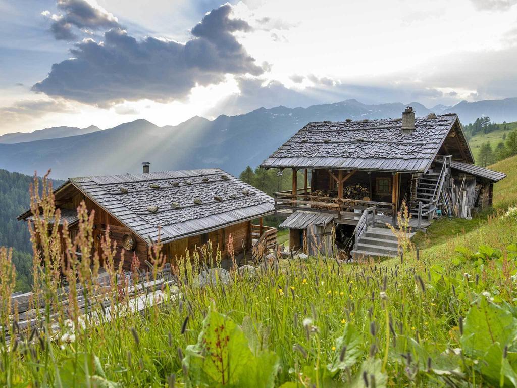 Apparthotel Bio Natur Refugium Blaslahof Santa Maddalena in Casies Exterior foto