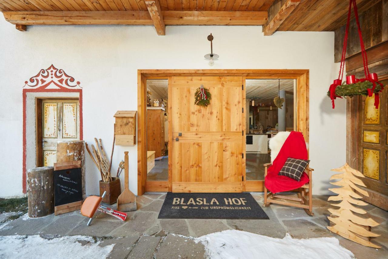 Apparthotel Bio Natur Refugium Blaslahof Santa Maddalena in Casies Exterior foto
